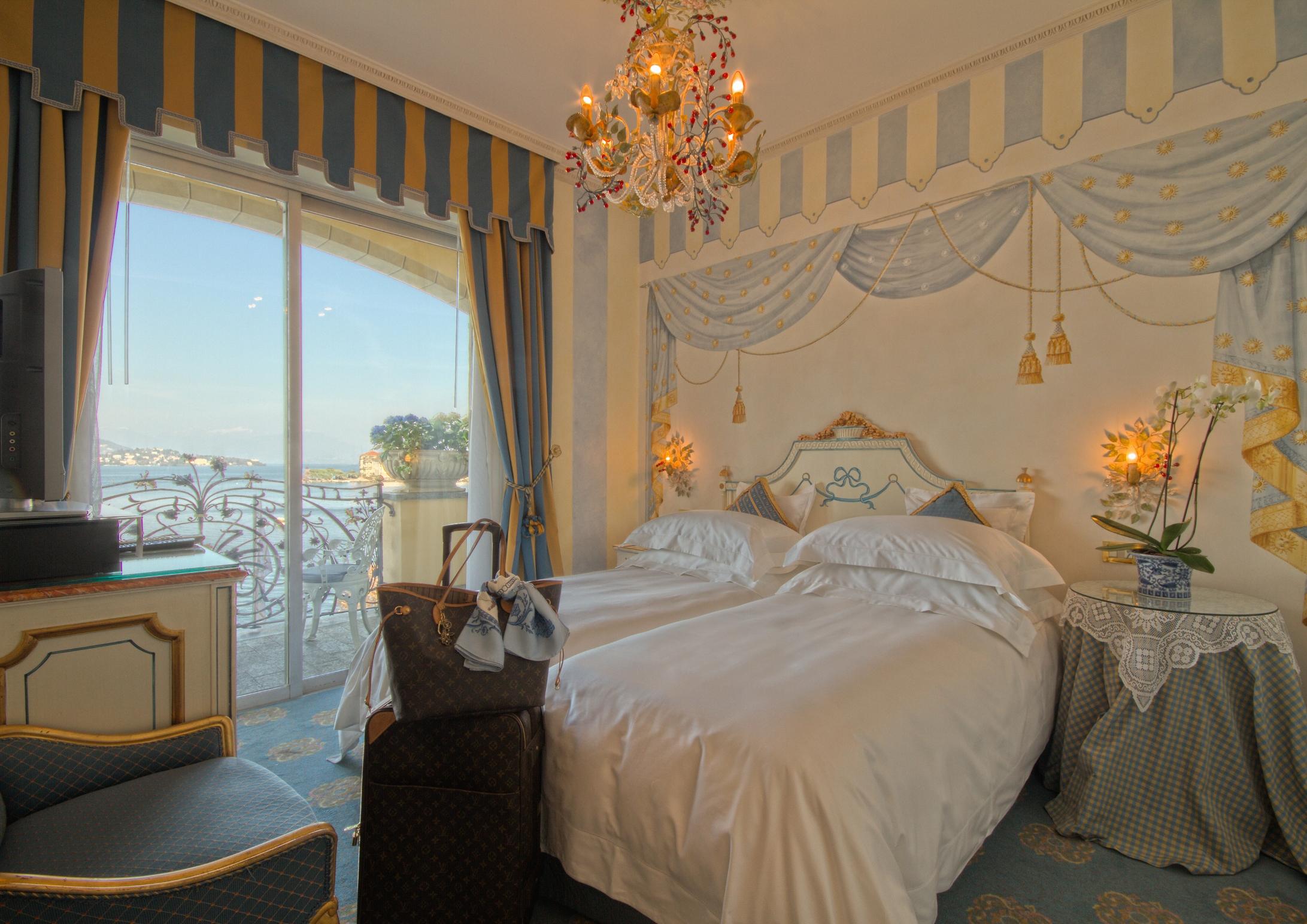 Hotel Villa E Palazzo Aminta Стреза Стая снимка