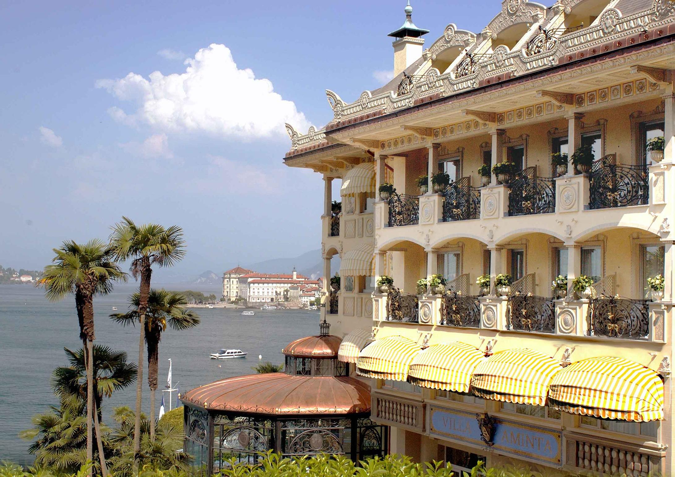 Hotel Villa E Palazzo Aminta Стреза Екстериор снимка