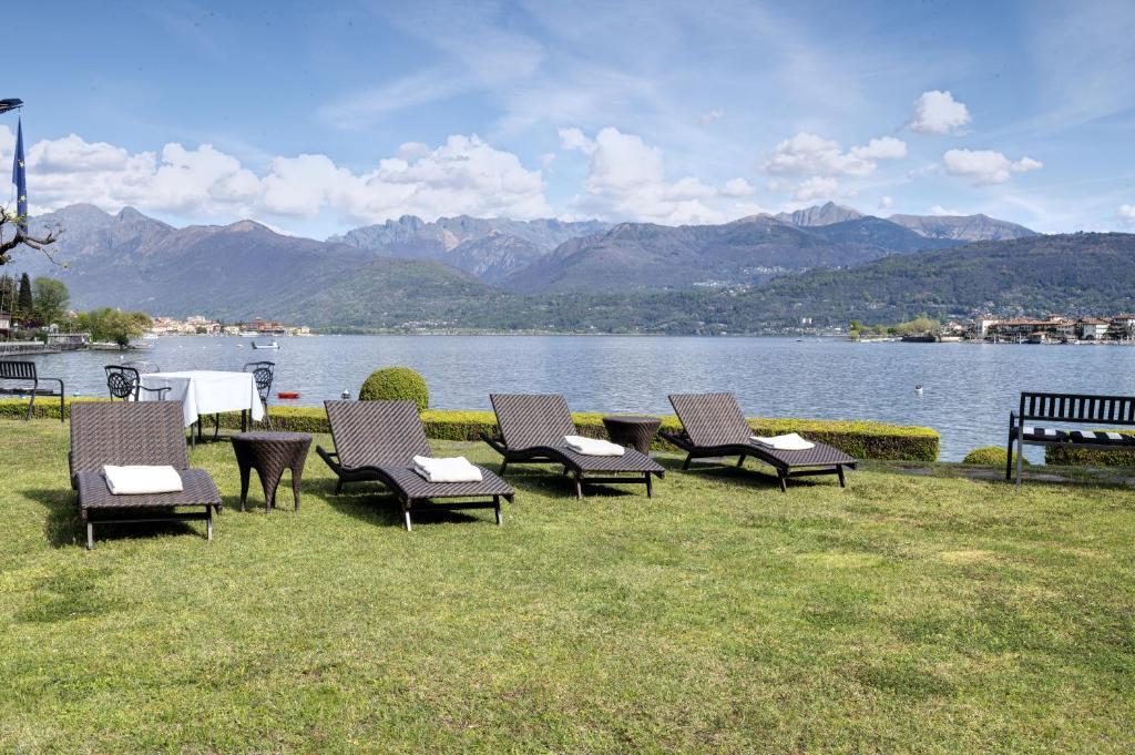 Hotel Villa E Palazzo Aminta Стреза Екстериор снимка